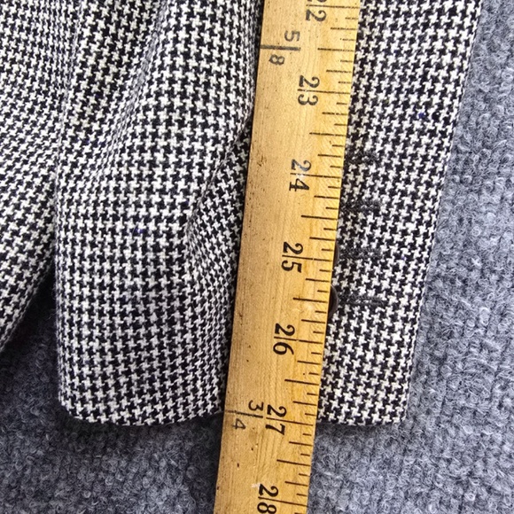 Canali Made in Italy 100% Wool Houndstooth Sport Coat Blazer Size 58L (US 48L) - Picture 12 of 14